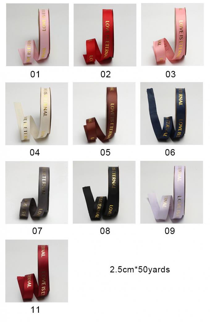 Satin Polyester Gift Wrapping Ribbon For Wedding Festival 0