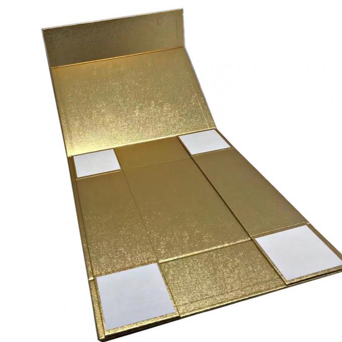 Cardboard Luxury Big Cosmetic Packaging Box Folding Gold Black Rose Gold 1