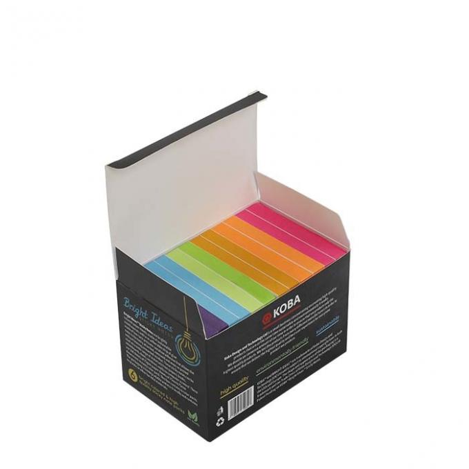 Custom Tuck End Boxes For Memo Retailing Notepad Pack 0