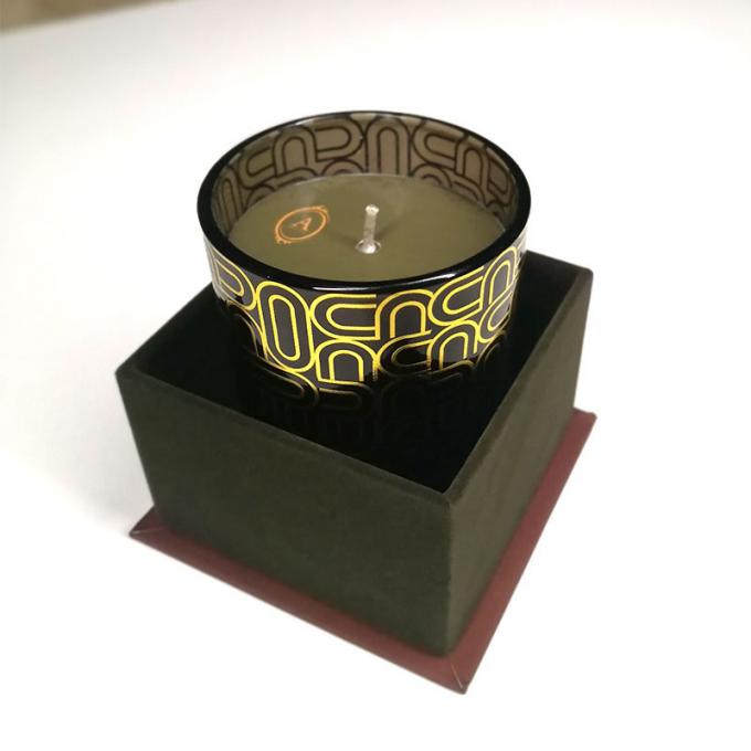 Customizable Red Rigid Candle Box For One Single Wax Melts 1