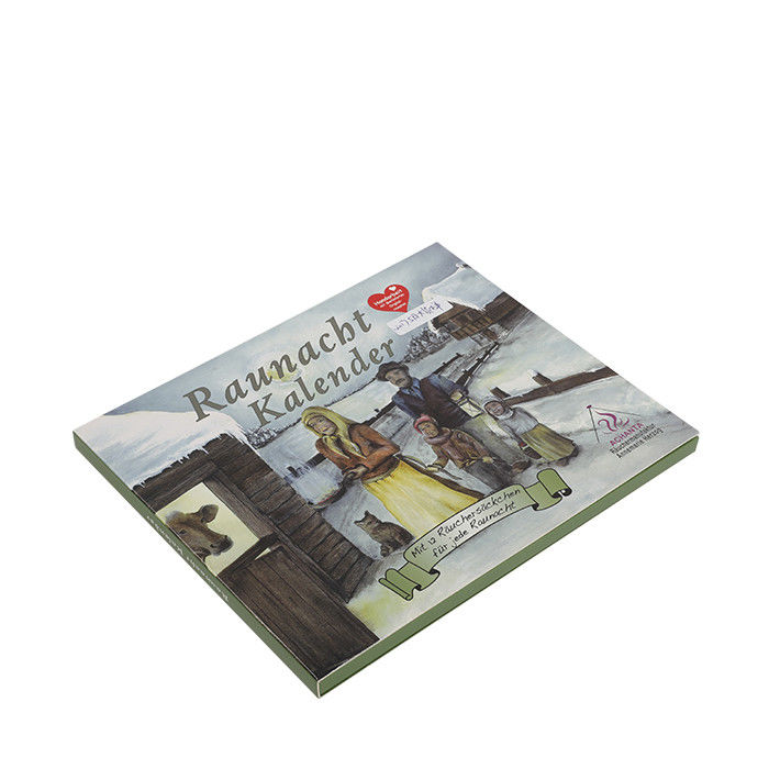 Custom Advent Empty Calendar Box With Custom Design For Gift