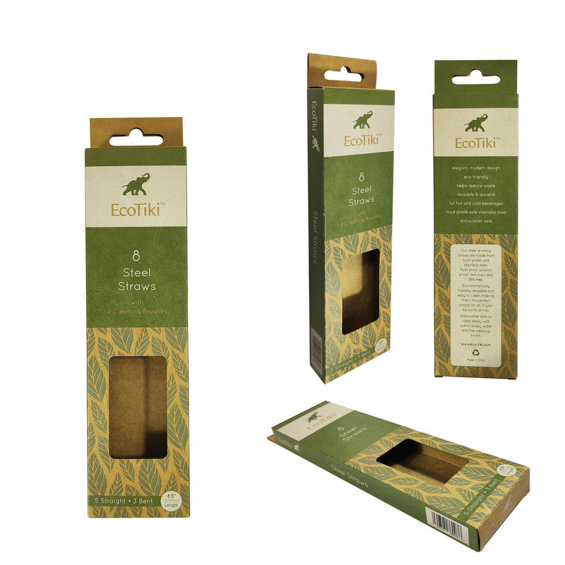 Eco Paper Custom Packaging Solutions Glossy Matt PP Finishing