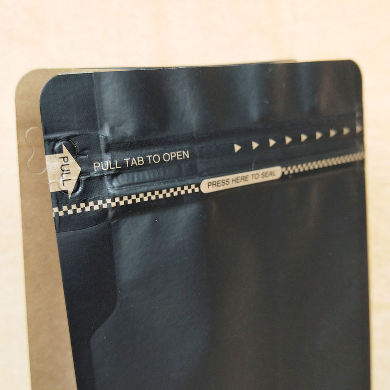 Reusable Coffe Pouch Custom Packaging Solutions Zipper Locking
