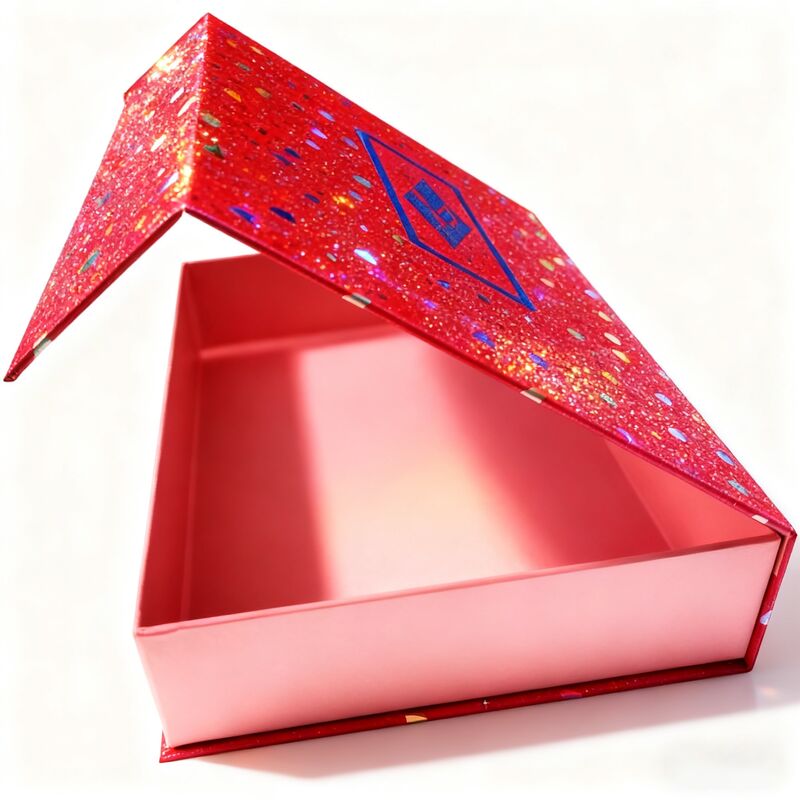 Handmade Magnetic Gift Box with Rigid Structure