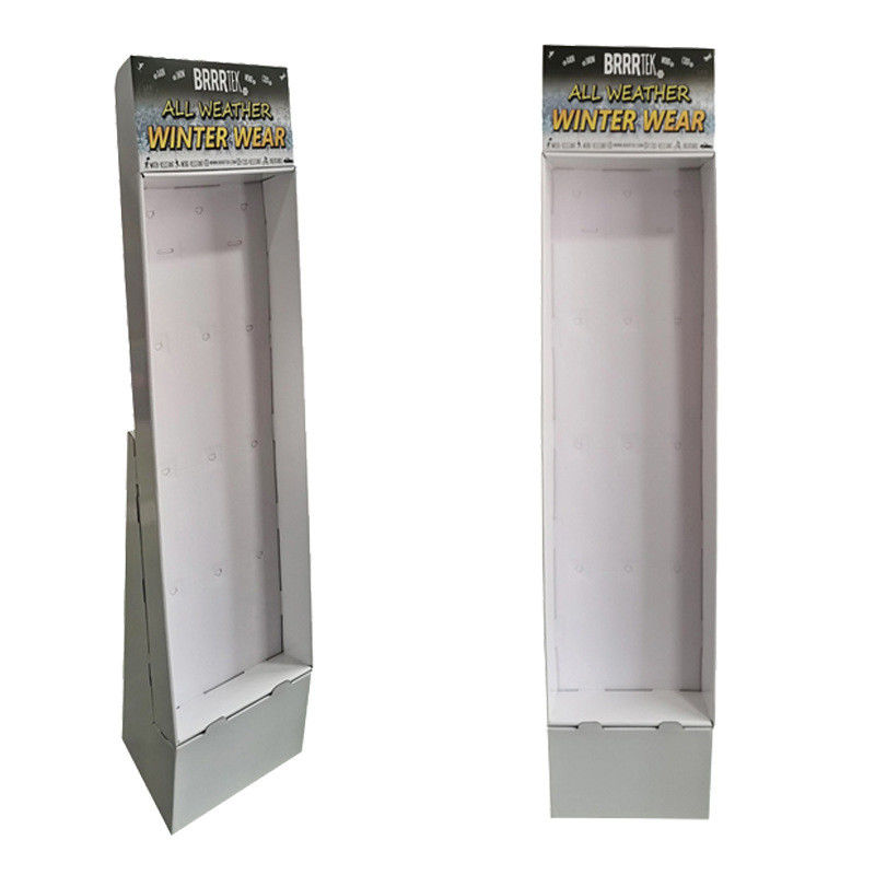 Customized Cardboard Funko Pop Display Lower With Plastic Hooks Hanger