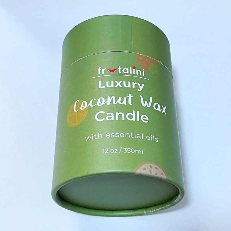 Cardboard Round Tube Packaging Box  For Tea Light Candle Glass Bottle