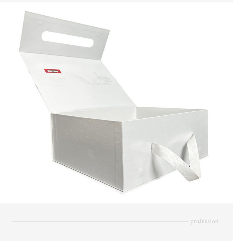 White Gift Box Custom Color Printing Rigid For Essential Oil 3 Packs Packaging