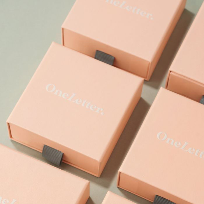 Paperboard Pink Jewelry Gift Boxes Personalized Color