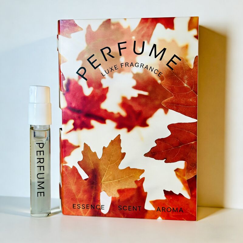 Custom Fold-Out Perfume Box with Magnetic Closure