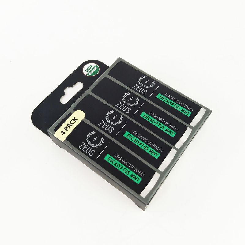 Small Custom Set Lipstick Pack Tube Packaging Boxes Printing With Hang Tag