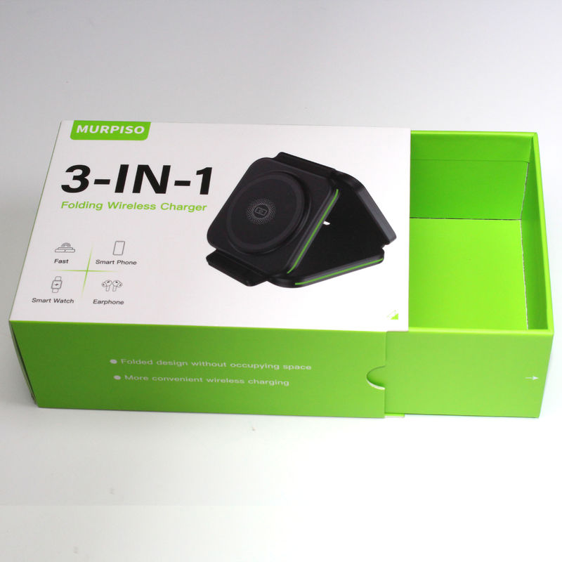 Custom Lidded Gift Boxes With UV Glossy Logo With Folded Sleeve