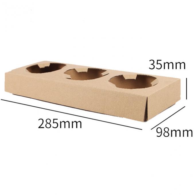 Biodegradable 2 Pack 4 Pack Cardboard Drink Holder With Custom Logo 2