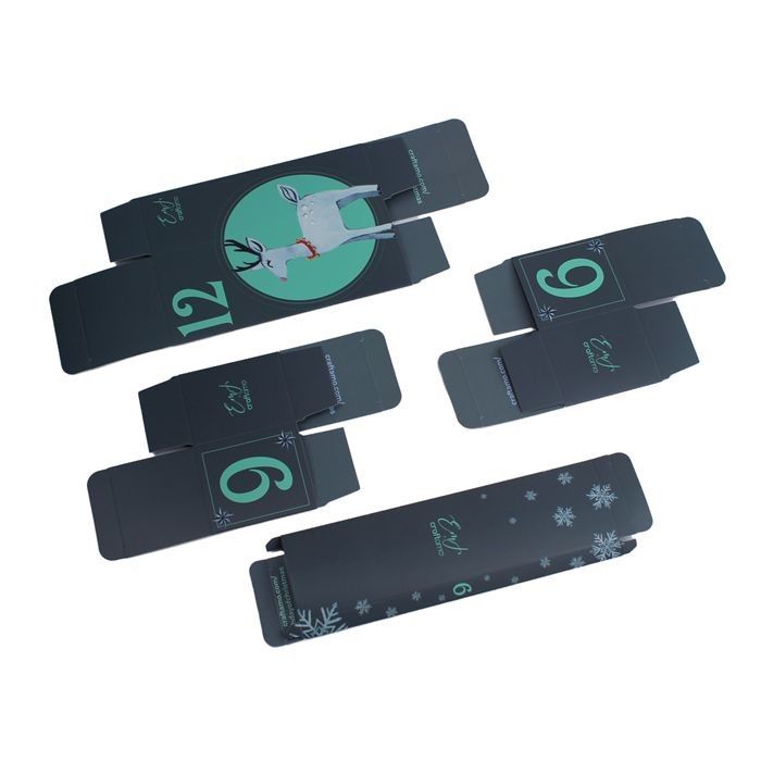 Custom Holiday Gift Paper Boxes Wholesale  Packaging Box Printed Christmas Packaging Boxes