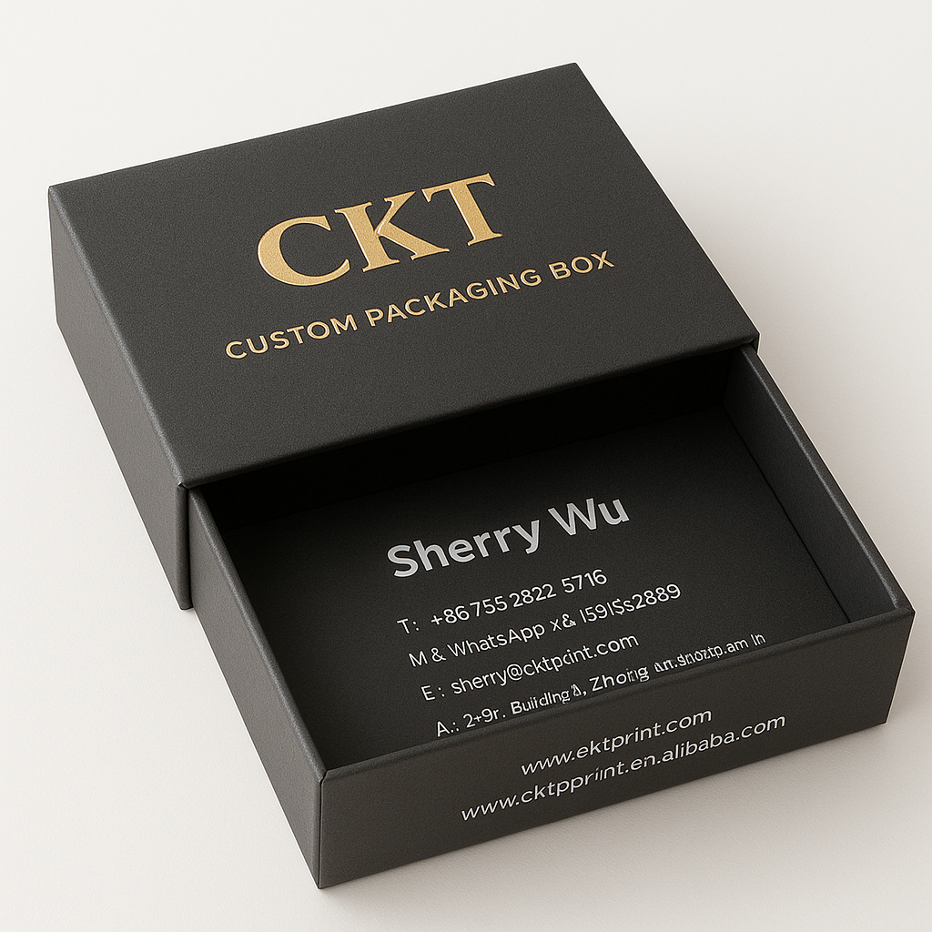 Packaging box design