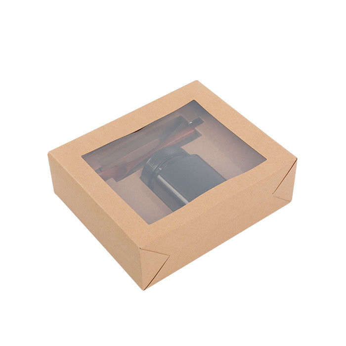 Cardboard Honey Window Packaging Box Rectangle Square
