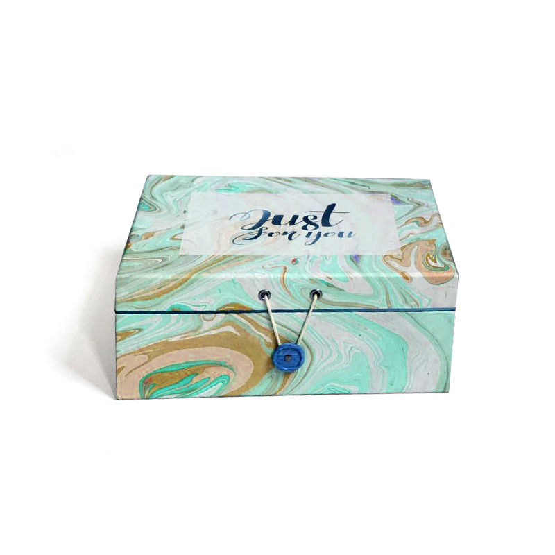 Colorful Packaging Gift Set Box With Button Hook For Perfume Bottle