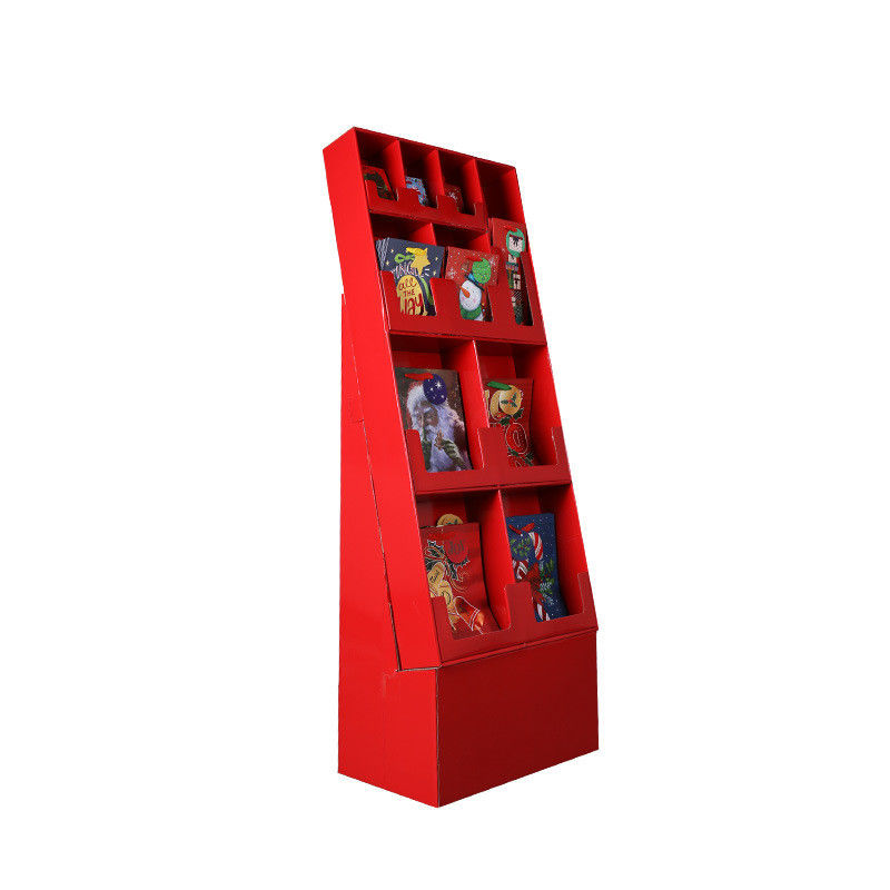 Corrugated Retail Cardboard Display Offset Printing Glossy Matte Cardboard Store Display
