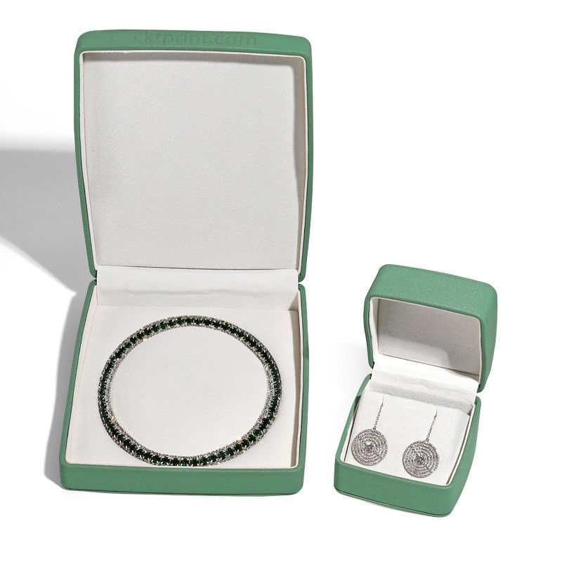 Luxury Engagement Ring Earring Necklace Storage Box With Custom Logo And Design