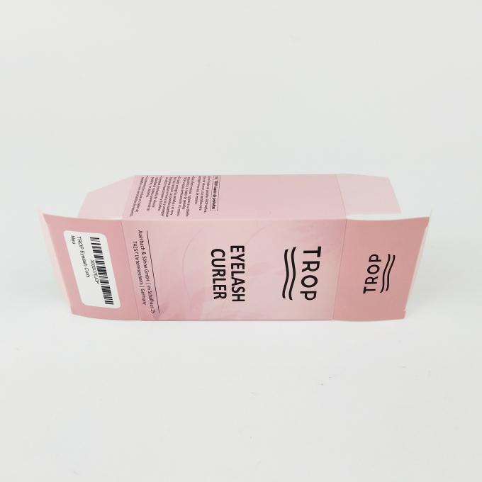 Eyelash Curler Paper Packaging Box With Custom Design CMYK & PMS & Pantone Color 4