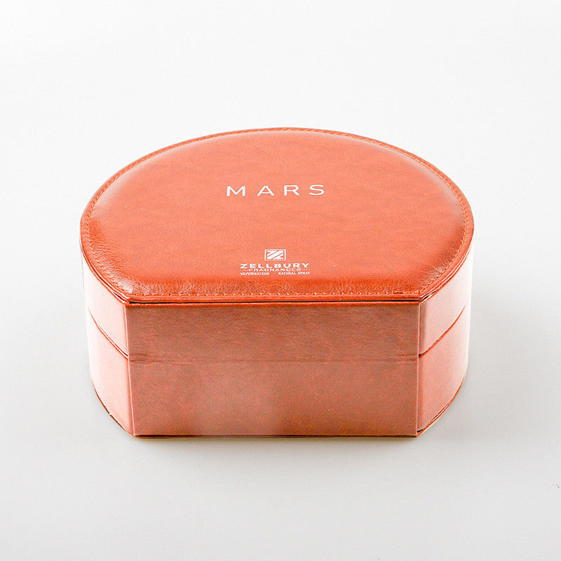 Orange Yellow Perfume Packaging Box  Custom Unique Gift Luxury Scent Box