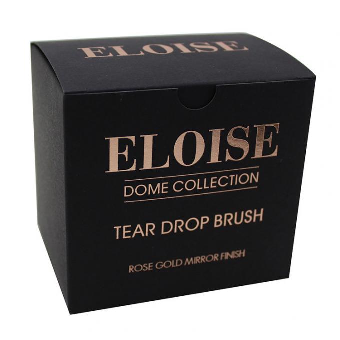 Matte Black And Rose Gold best cosmetic packaging Paper Box For Make Up Brush 3