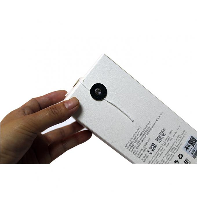 Recycled Paperboard Packaging Box With String And Button Closure , Paperboard Folding Cartons 0