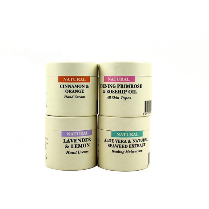 Cardboard Product Round Paper Tube Box For Cream Jar with Custom Size 1