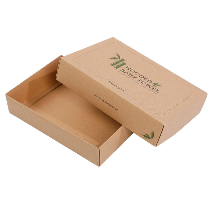 Recyclable Eco Friendly Packaging Box Kraft Paper Cardboard Postal Boxes