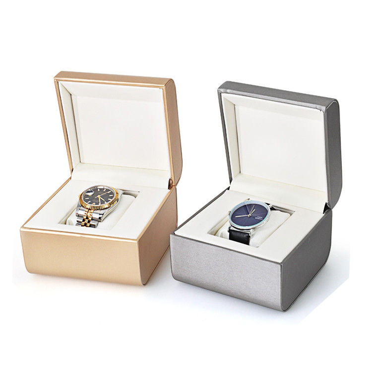 Luxury Hinged Lid Watch Jewelry Packaging Box