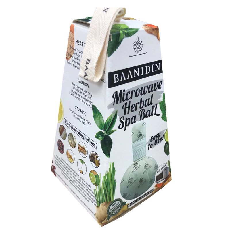 Scented Candle Paper Packaging Gift Box With Riboon