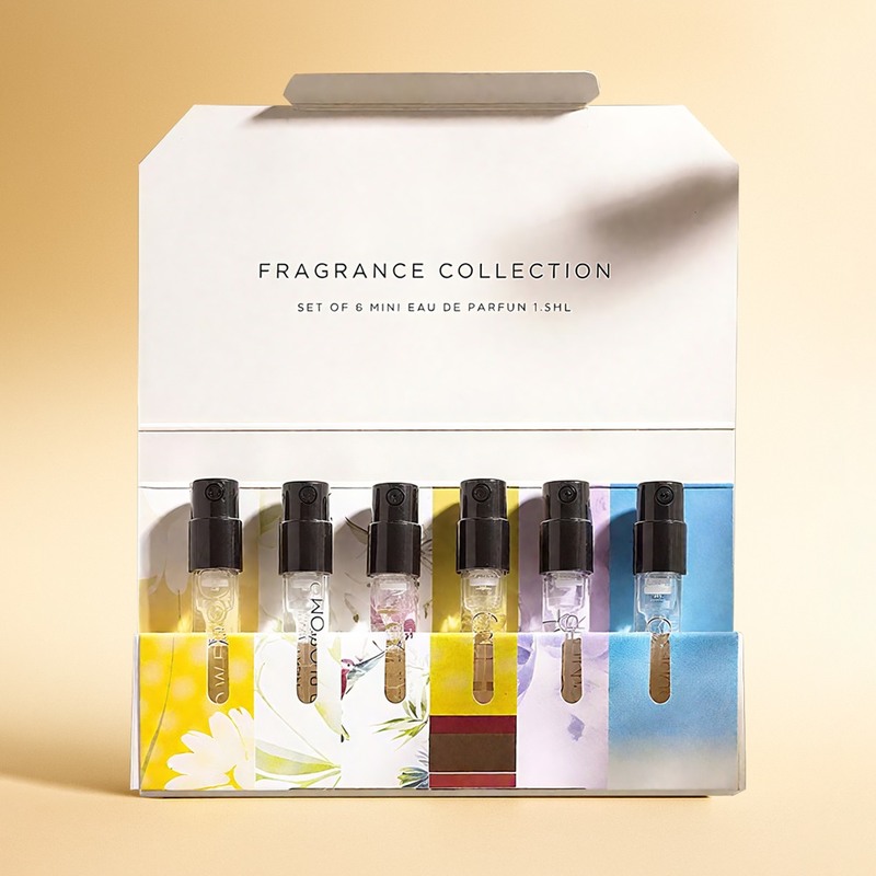 Handmade High-End Magnetic Perfume Packaging Box with Custom Logo and Clamshell Shape