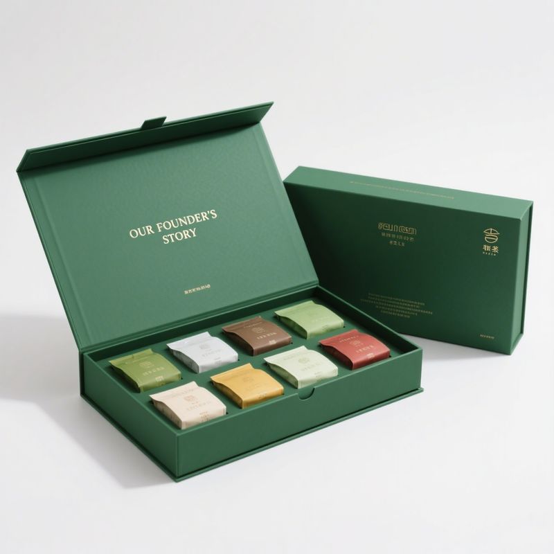 Custom Tea Bag Packaging Boxes Recycled Tea Cardboard Packaging Manufacturers