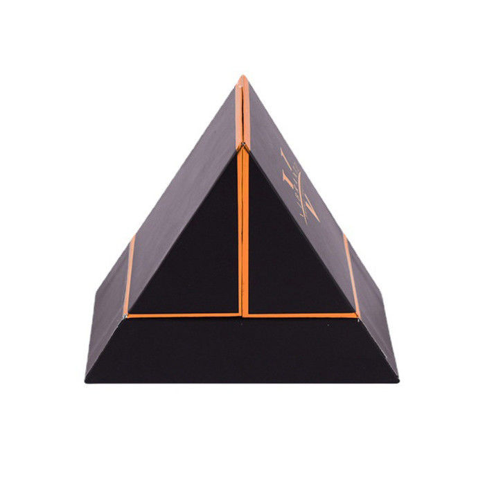 Custom Printed Creative Perfume Packaging Cardboard Triangle Boxes