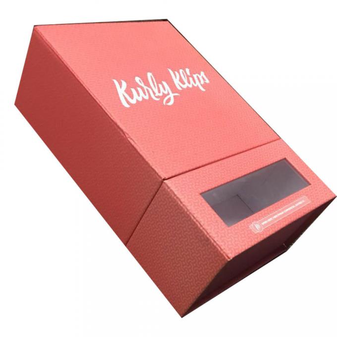 Red Magnetic Gift Boxes Unique Custom Cosmetic Jewelry Chocolate Box 1