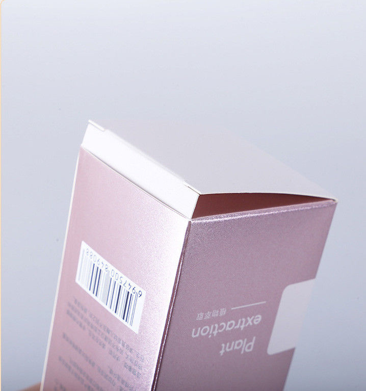 Unique Luxury Cosmetic Skincare Packaging Boxes With Rose Gold Color