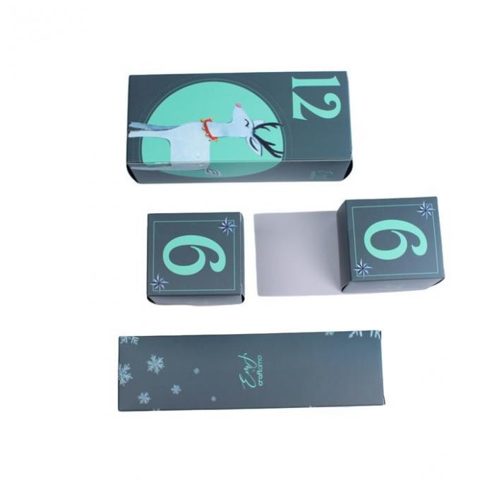 Custom Holiday Gift Paper Boxes Wholesale  Packaging Box Printed Christmas Packaging Boxes 1