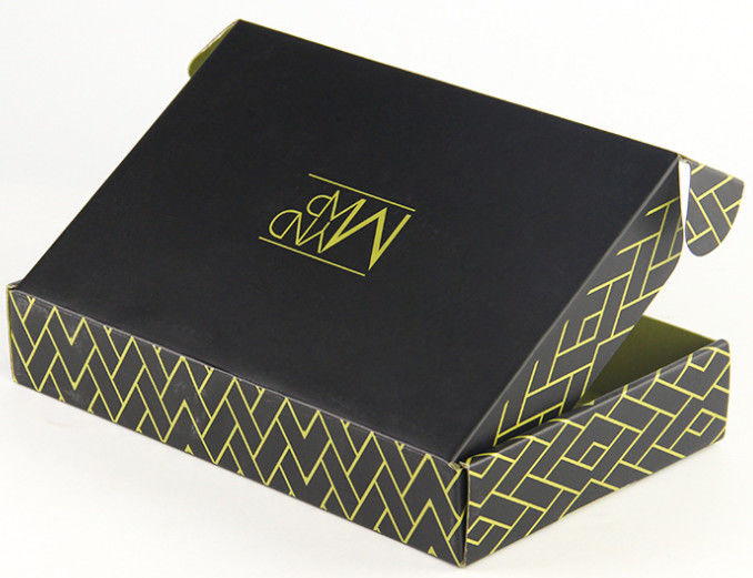 7x5x2 Corrugated Colored Mailer Boxes For Garments Cloth Shipping