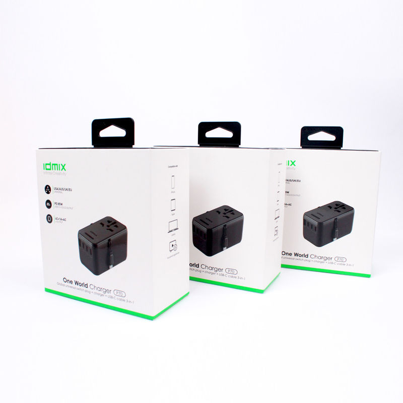 Custom Printed Boxes Packaging For Small Smart Home Products With Hanger