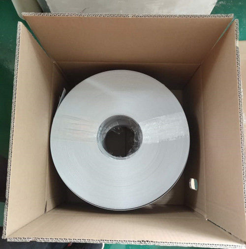 Transparent Waterproof Round Label Stickers Printing With Silver Golden Foil Text