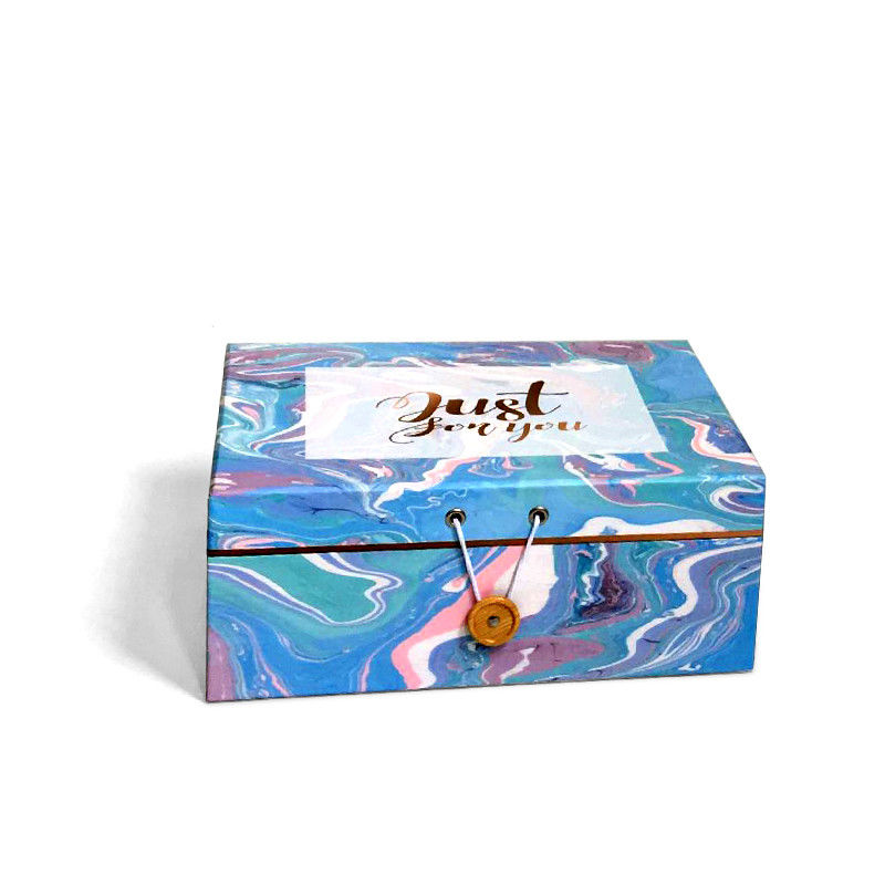 Colorful Packaging Gift Set Box With Magnetic Lid And Button Hook For Perfume Bottle