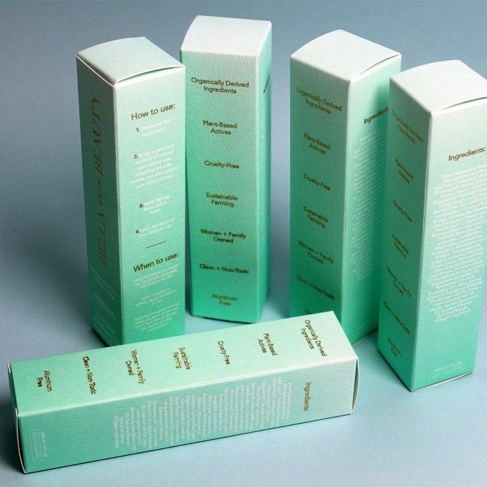 Essential Oil Bottle Fragrance Bottle Gift Packing Box Printed Custom Logo