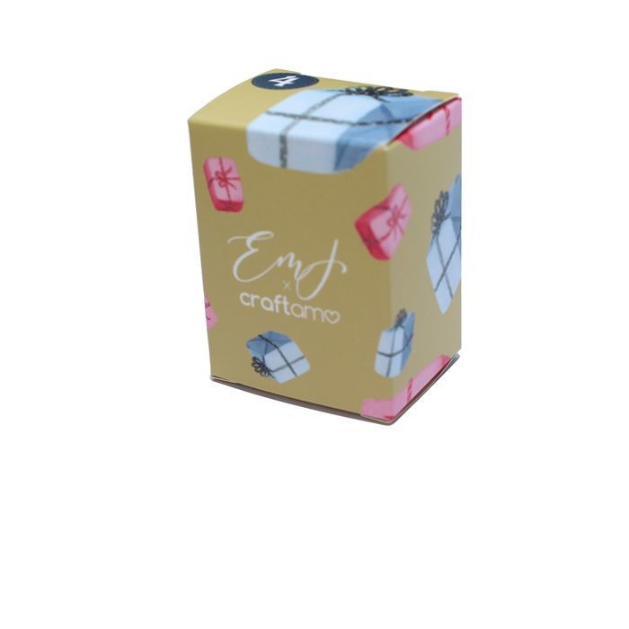 Christmas Blind Box Packaging As Cosmetic Gift Box small Cardboard Paper Boxes WithVivid Christmas Prints