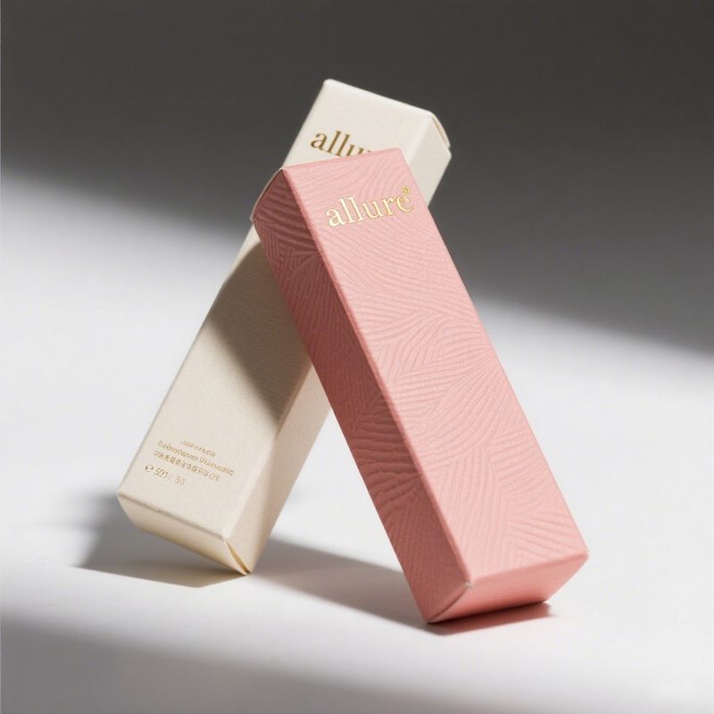 Custom Printed Lip Gloss Packaging Wholesale , Eco Friendly Lip Gloss Boxes With Logo