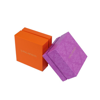 Luxury Cardboard Box Packaging Necklace And Ring Jewelry With Gift Handbag 1