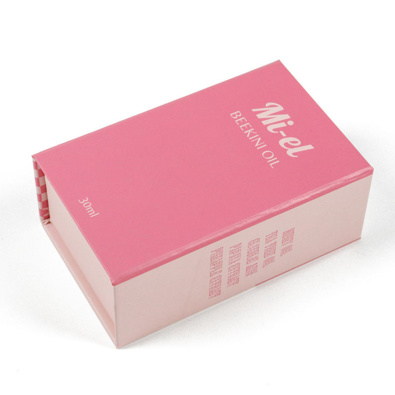 Black Cardboard Packaging Boxes For Women Perfume Fragrances with Foam Insert