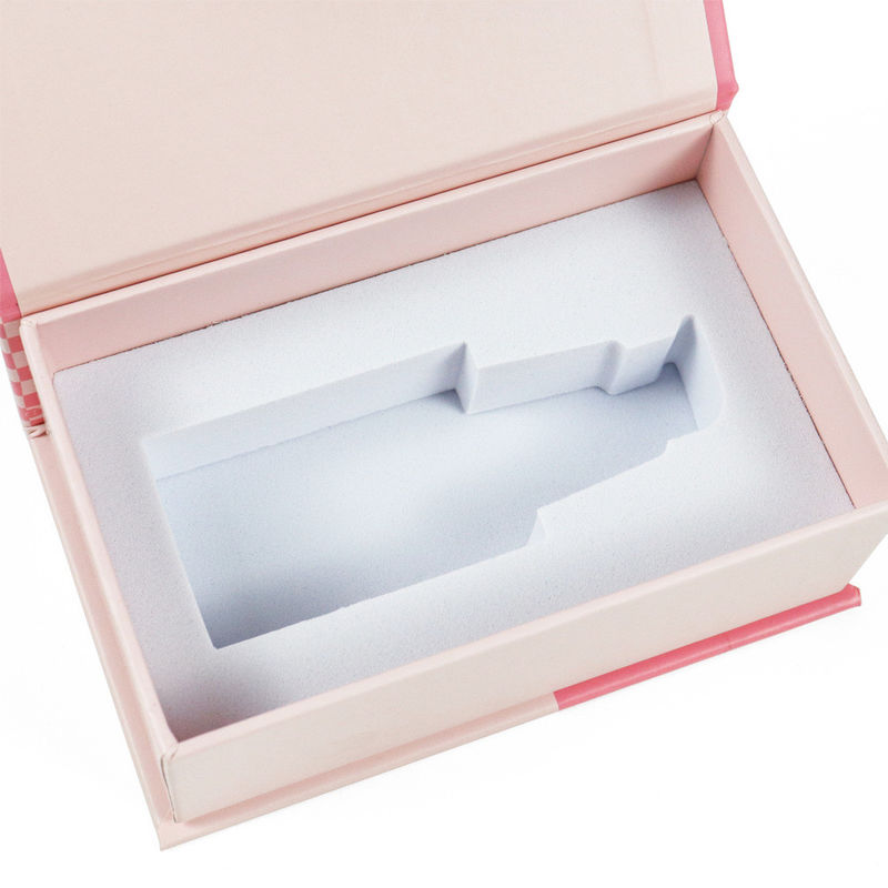 Black Cardboard Packaging Boxes For Women Perfume Fragrances with Foam Insert