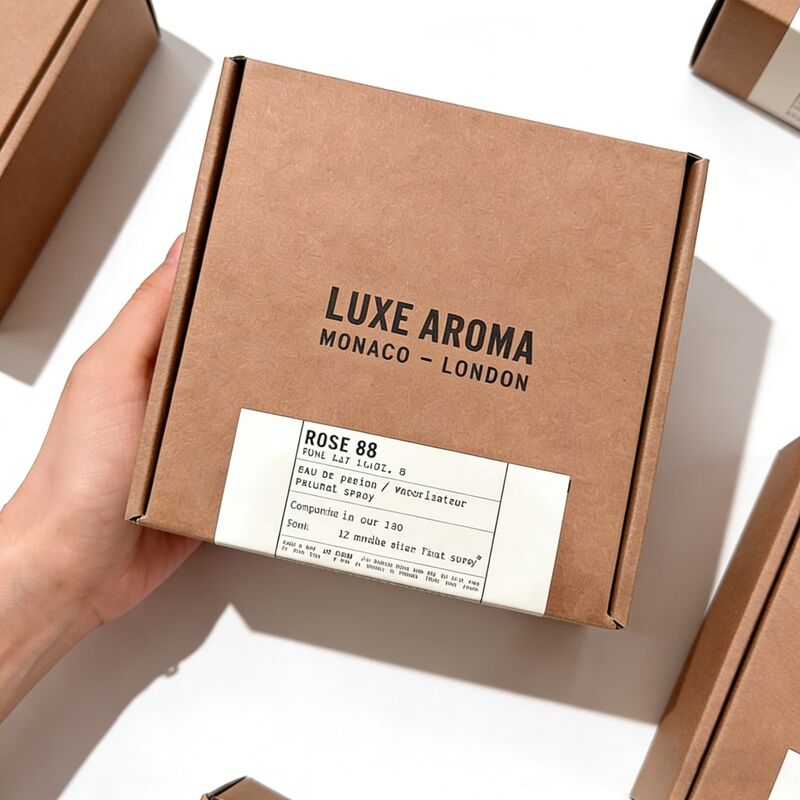 Eco-Friendly Custom Printed Perfume Box with Insert