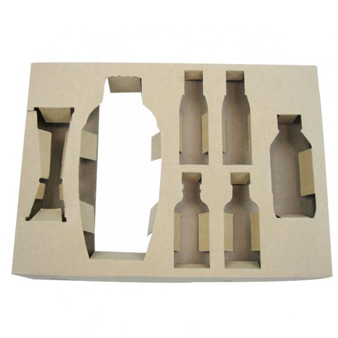 Bottles Eco Friendly Packaging Box Cardboard Mailer Boxes With Hole Cut Insert 0