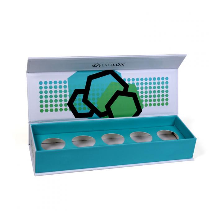 Stylish Cosmetic Packaging Box Magetic Gift Box fit For Essential Oils Cosmetics Jar Jam Honey Bottle 4