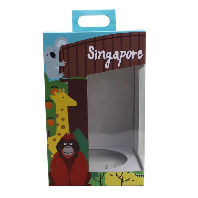 Eco Friendly Cardboard Toys Retail Display Boxes With Window 0